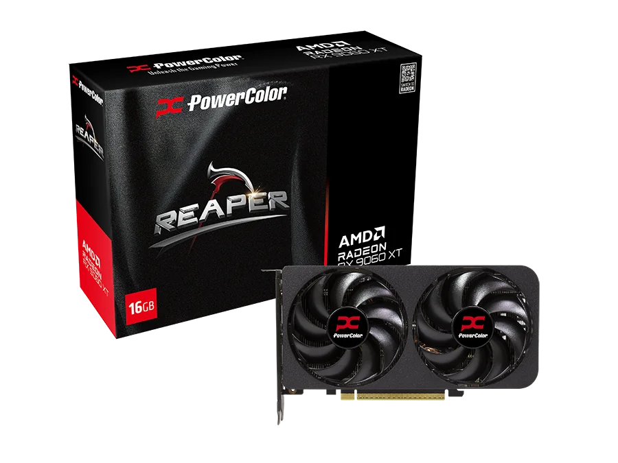PowerColor Reaper AMD Radeon RX 9060 XT 16GB GDDR6